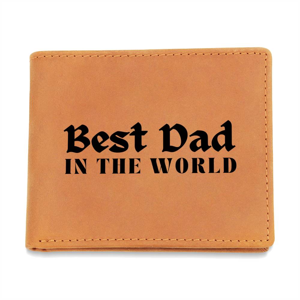 Best Dad in The World Wallet