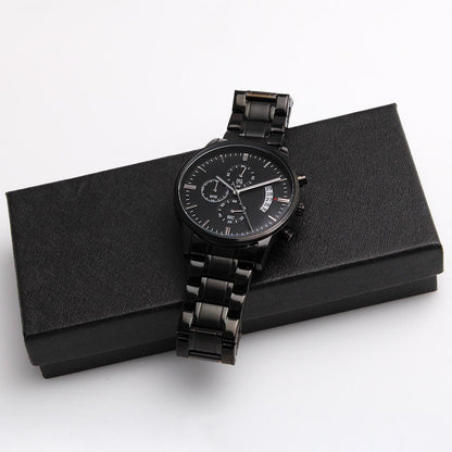 Congratulations, to our amazing Son| Graduation Day gift | Men's Customizable Watch | Gift for Son