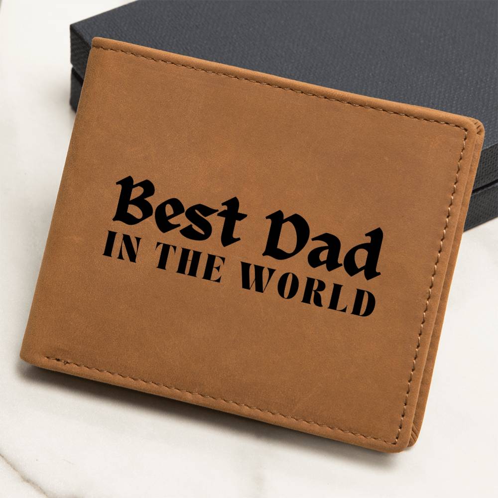 Best Dad in The World Wallet