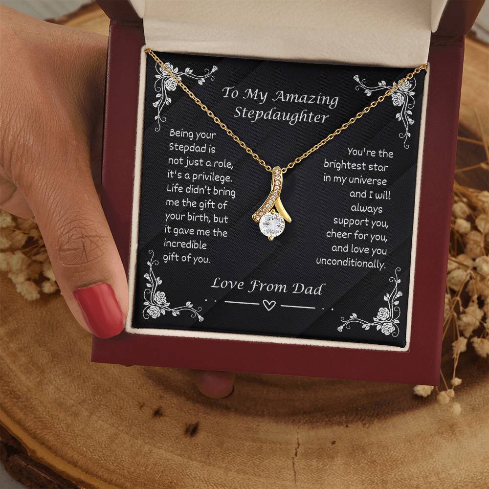 To My Stepdaughter | Gift from Dad | Stepdaughter Birthday | Graduation Present