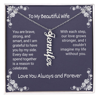 To My Wife | Gift from Husband |To My Beautiful Wife | Wife Birthday | Mother's Day |Valentine's Day | Anniversary Gift
