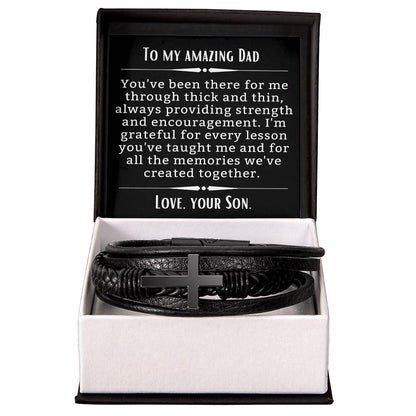 To Dad from Son | Gift from Son to Father | Great gift idea for Dad | Engraved Watch | Sentimental Present