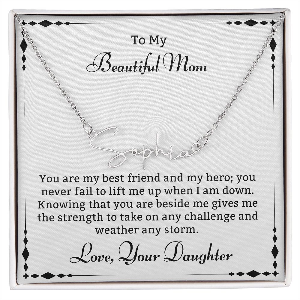 To My Beautiful Mom. You are my best friend and my hero; you never fail to lift me up when I am down.