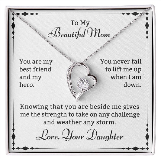 To My Beautiful Mom. You are my best friend and my hero, you never fail to lift me up when I am down